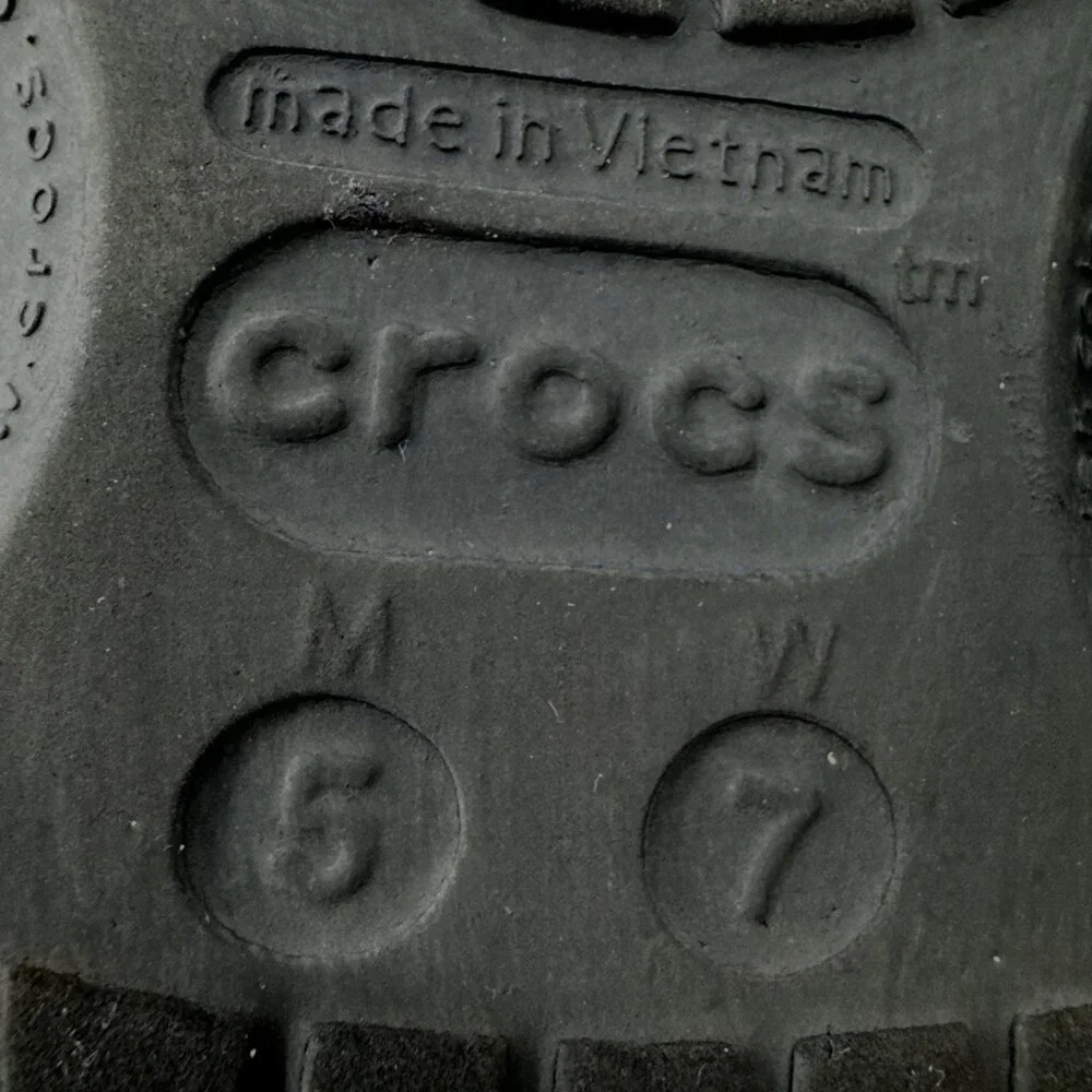 Crocs Dual Comfort Fleece Lined Crocs Womens 7 Blue Clogs Mens 5 Casual - Picture 4 of 12